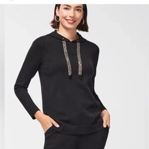 NWOT Chico’s Zynergy Hoodie Sweater.